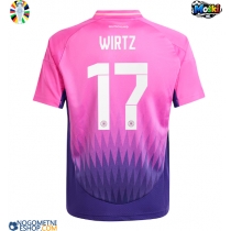 Moški Nogometni dresi Nemčija Florian Wirtz #17 Gostujoči EP 2024 Kratek Rokav